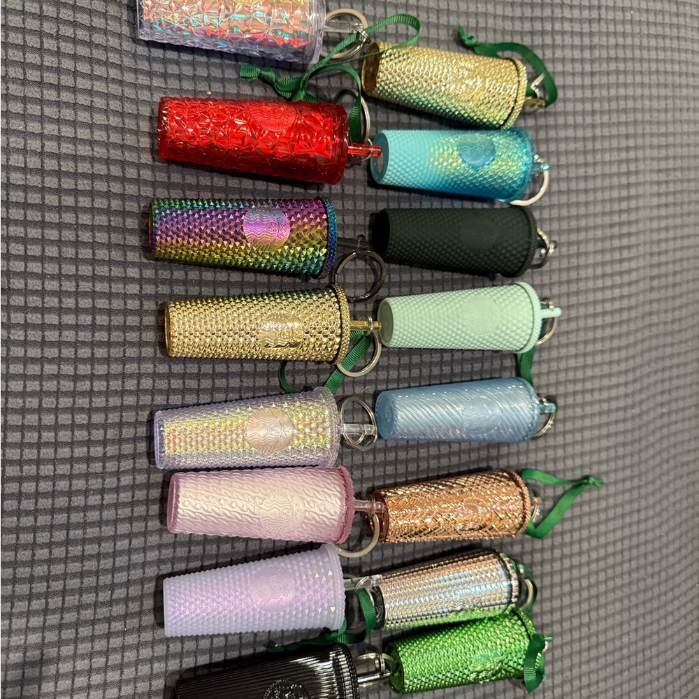 Starbucks Timber Keychain Lot of 16